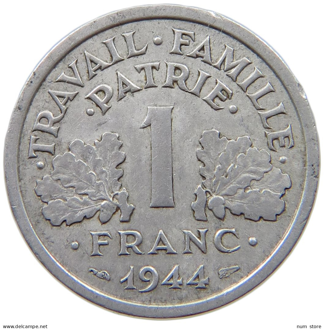 FRANCE 1 FRANC 1944 C #a021 0971 - 1 Franc