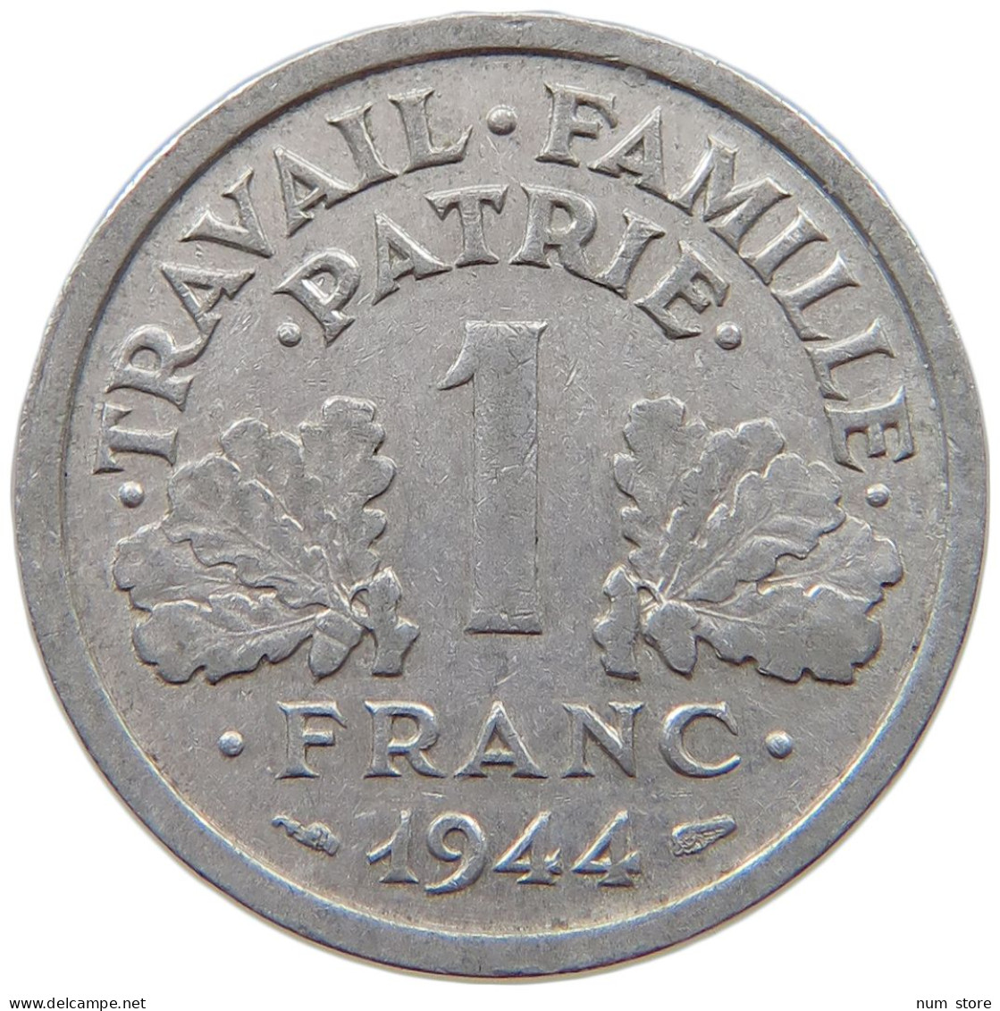 FRANCE 1 FRANC 1944 #s069 0227 - 1 Franc