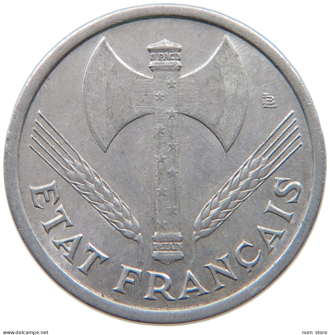 FRANCE 1 FRANC 1943 #a051 0353 - 1 Franc