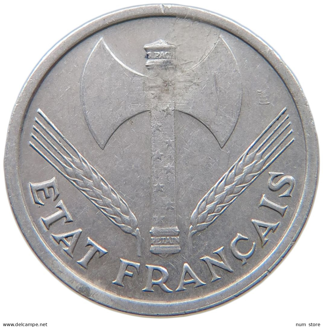 FRANCE 1 FRANC 1942 #a051 0347 - 1 Franc