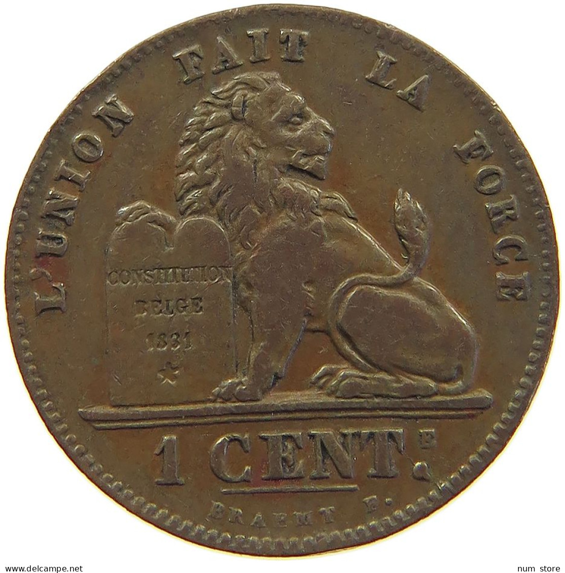 BELGIUM CENTIME 1901 #c016 0551 - 1 Centime