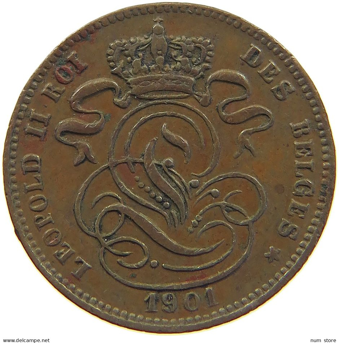 BELGIUM CENTIME 1901 #c016 0551 - 1 Cent