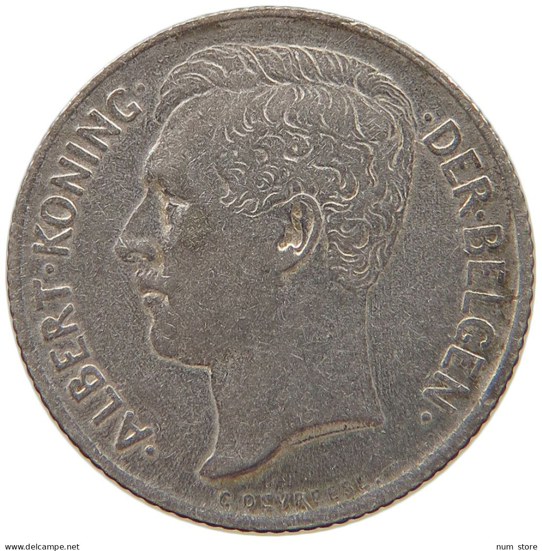 BELGIUM 50 CENTIMES 1912 #c032 0837 - 50 Centimes