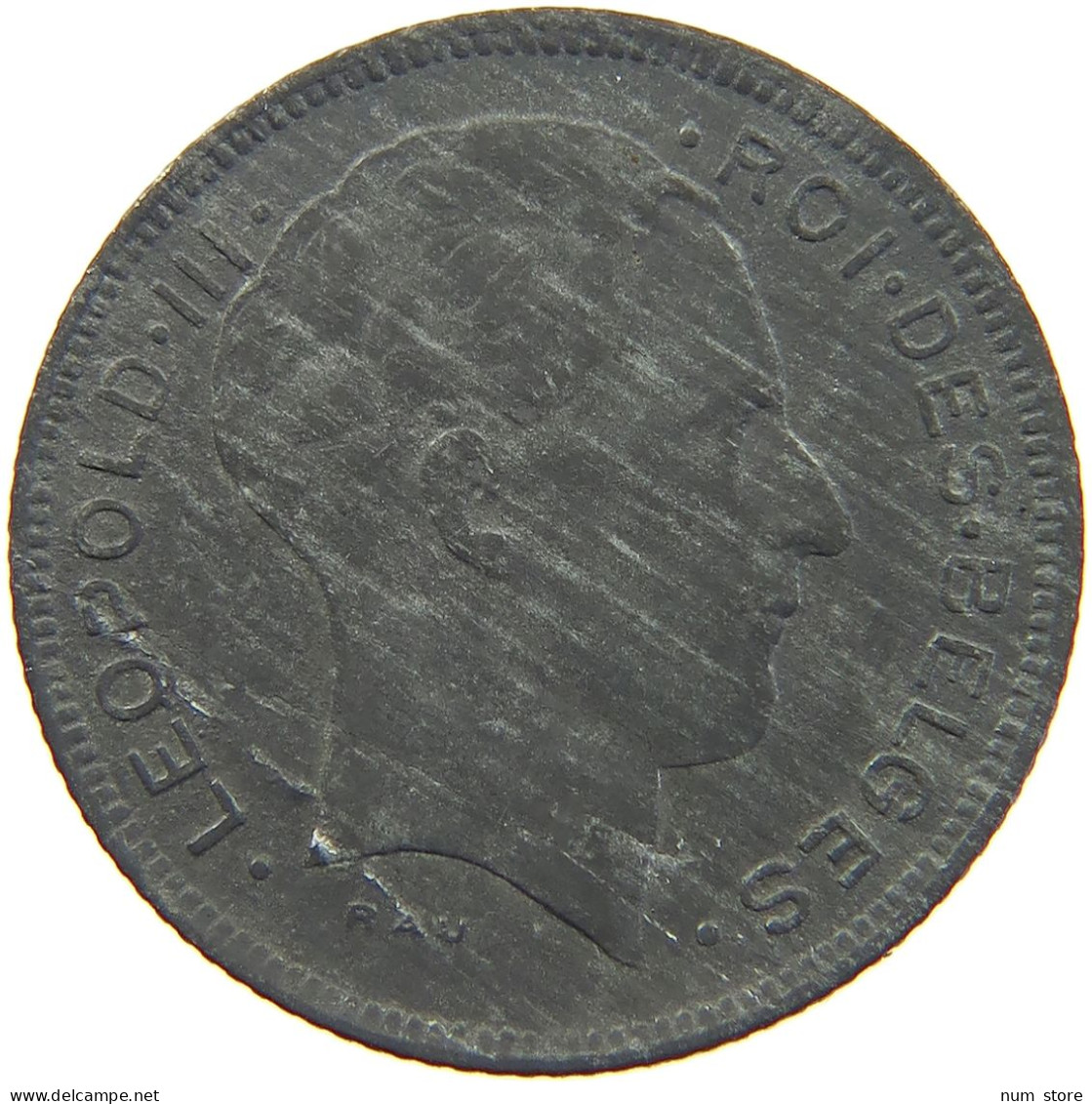 BELGIUM 5 FRANCS 1945 #c019 0511 - 5 Francs