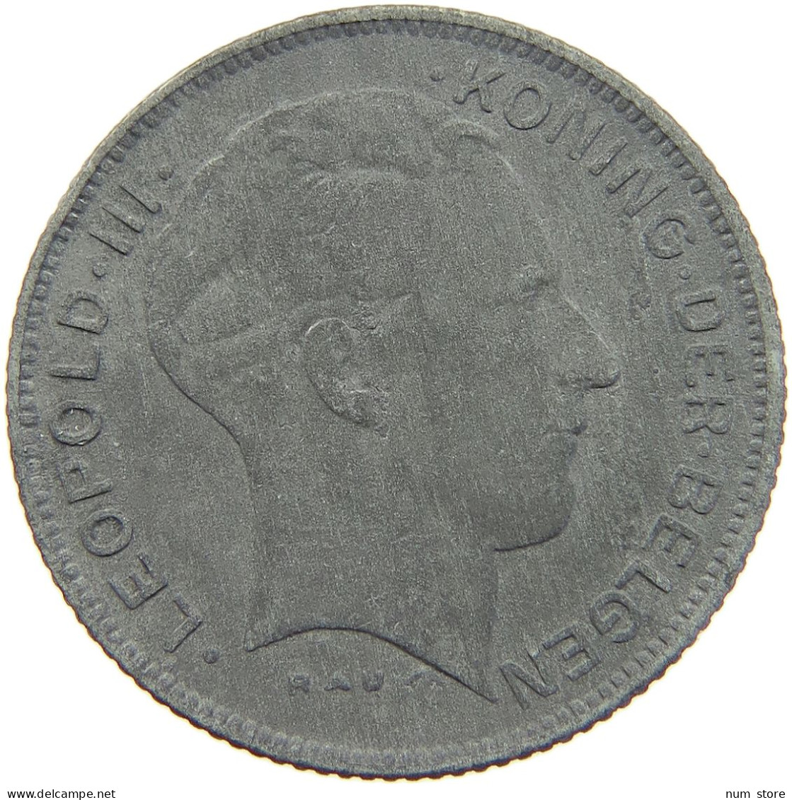BELGIUM 5 FRANCS 1941 #c052 0589 - 5 Francs