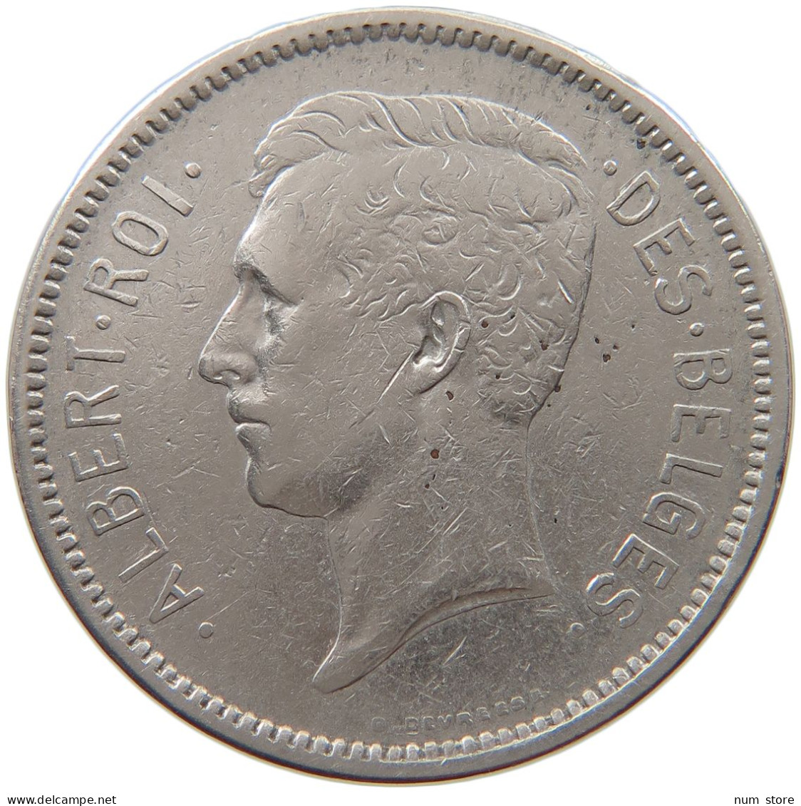 BELGIUM 5 FRANCS 1930 #c062 0271 - 5 Francs & 1 Belga