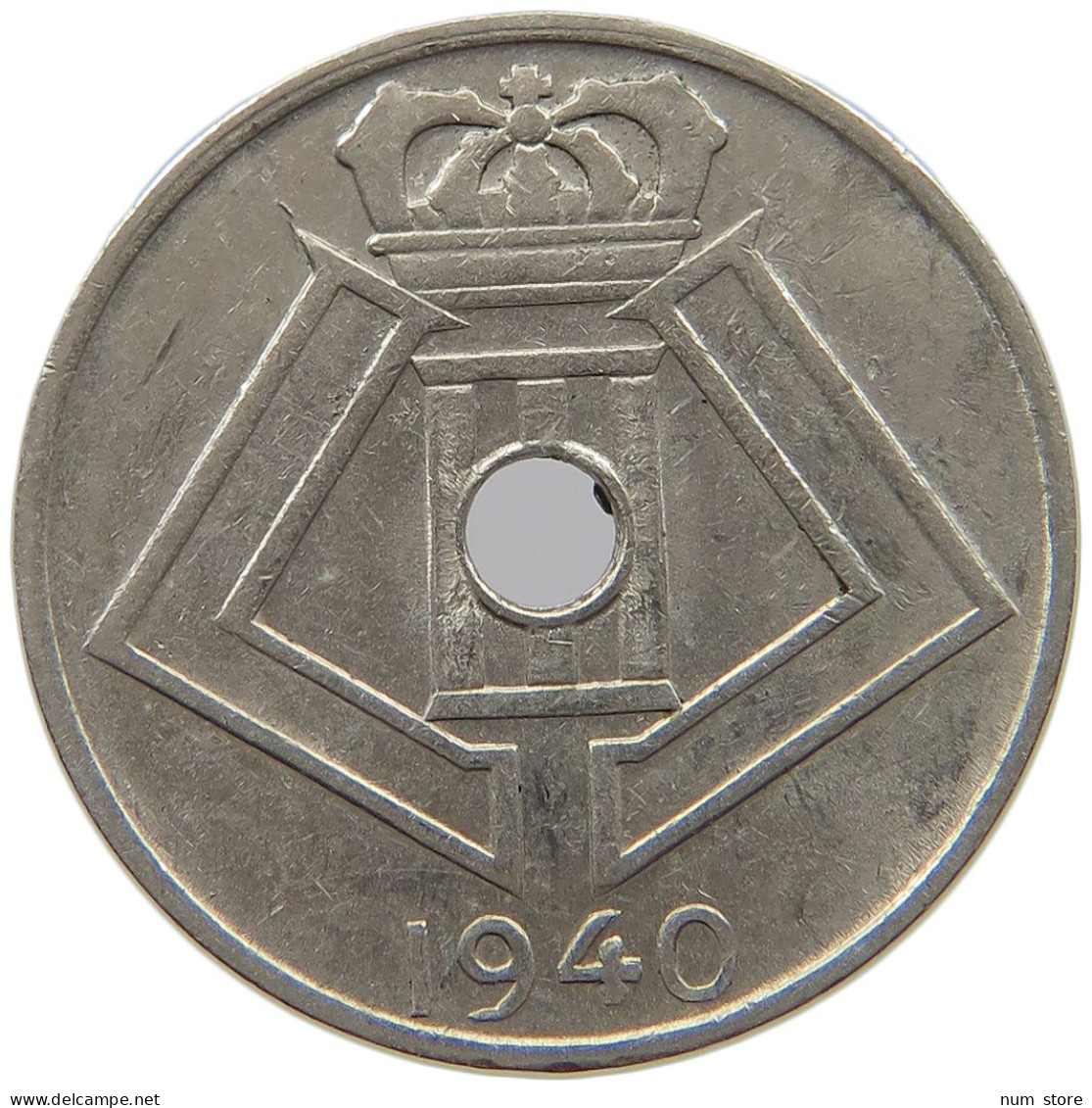 BELGIUM 5 CENTIMES 1940 #c078 0285 - 5 Cent