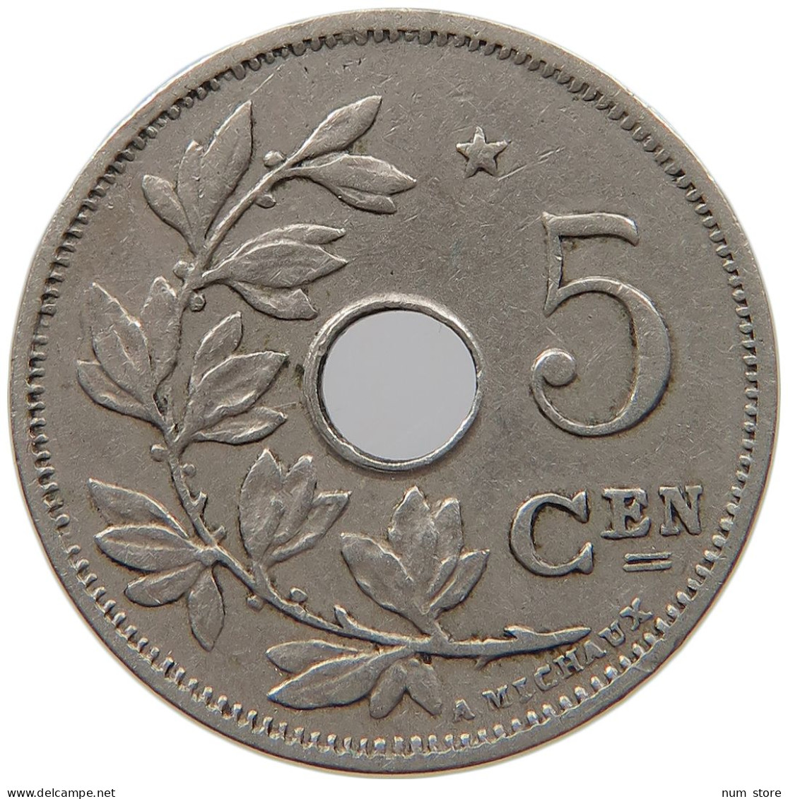BELGIUM 5 CENTIMES 1931 #s022 0087 - 5 Centimes