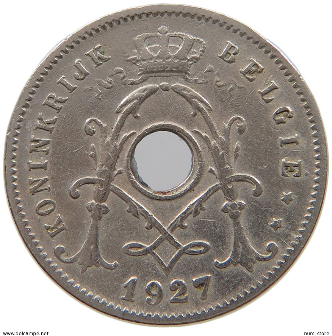 BELGIUM 5 CENTIMES 1927 #a073 0145 - 5 Cent