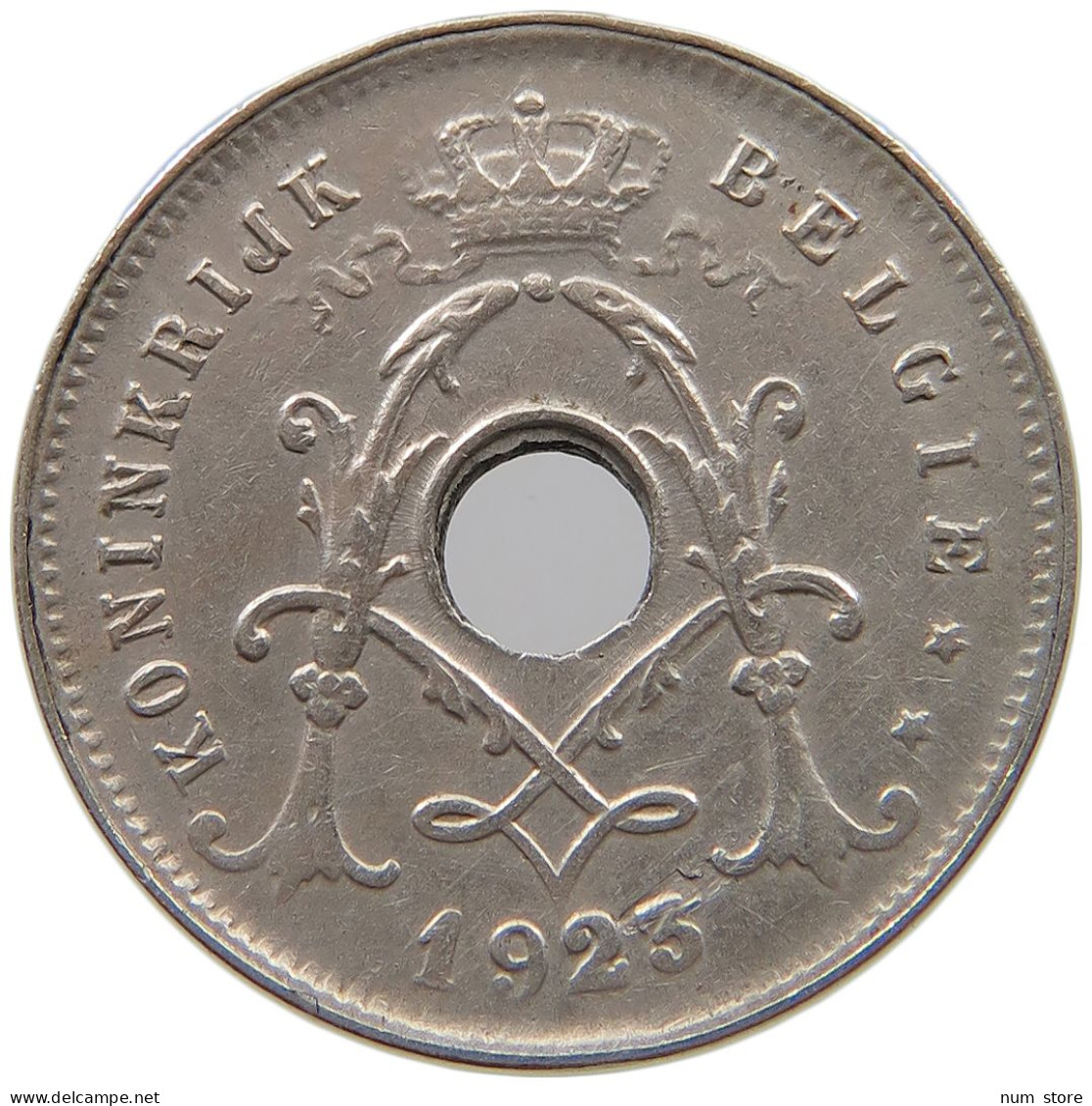 BELGIUM 5 CENTIMES 1923 #a073 0175 - 5 Cents