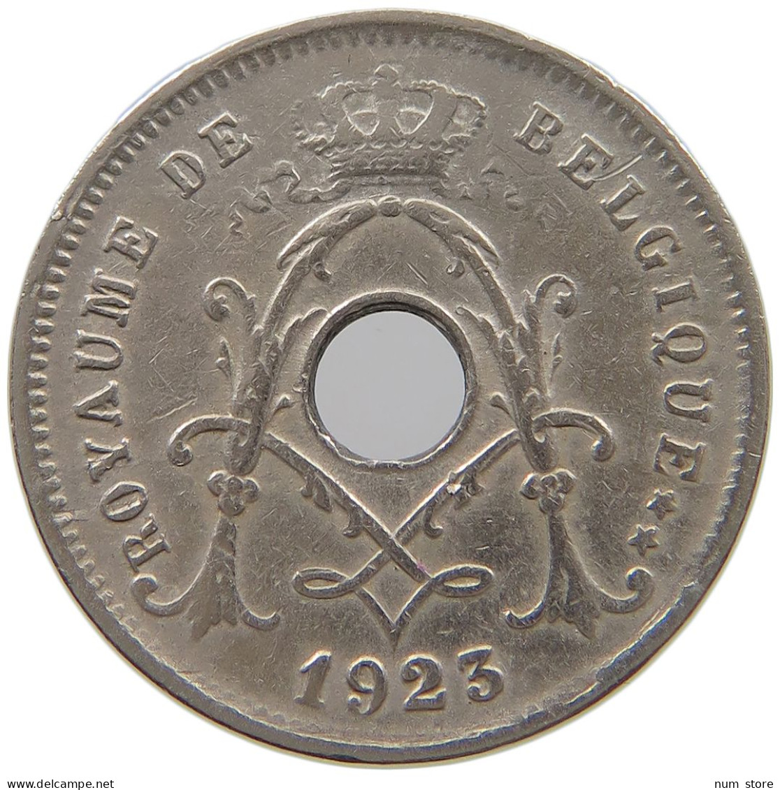 BELGIUM 5 CENTIMES 1923 #a073 0141 - 5 Cents