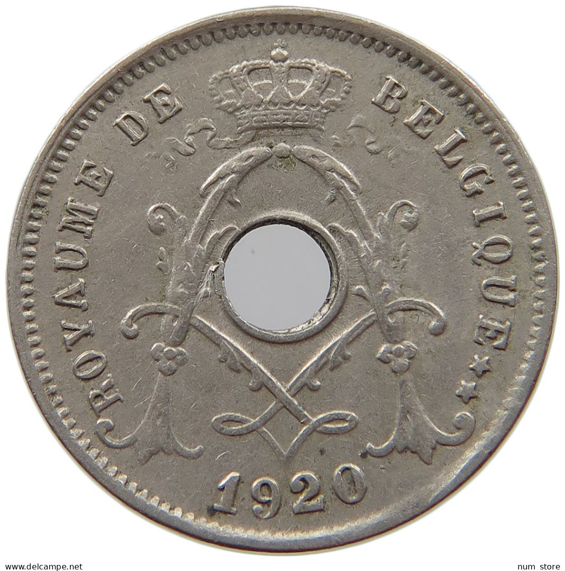 BELGIUM 5 CENTIMES 1920 #s067 1069 - 5 Centimes