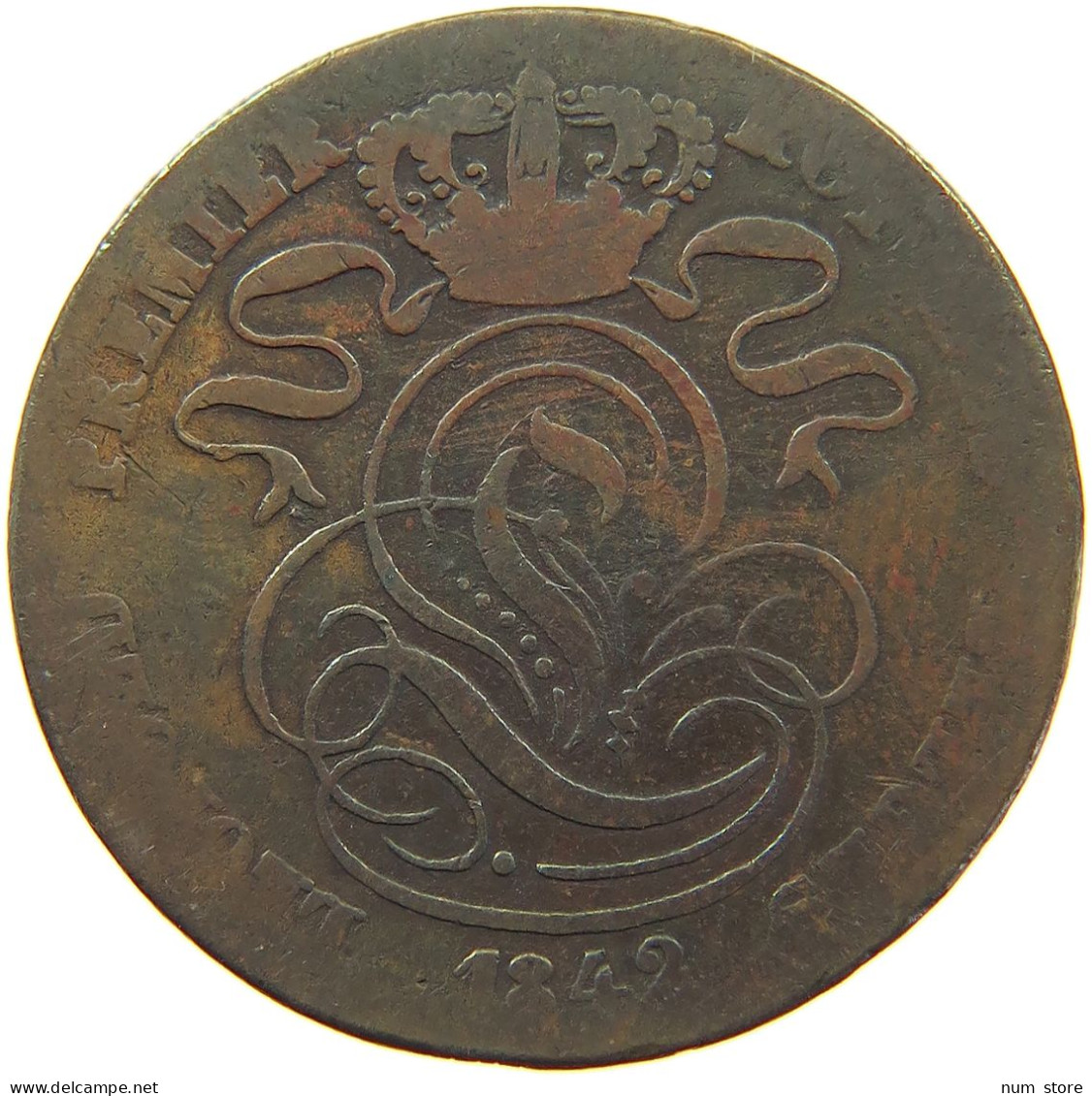 BELGIUM 5 CENTIMES 1842 #c062 0379 - 5 Centimes