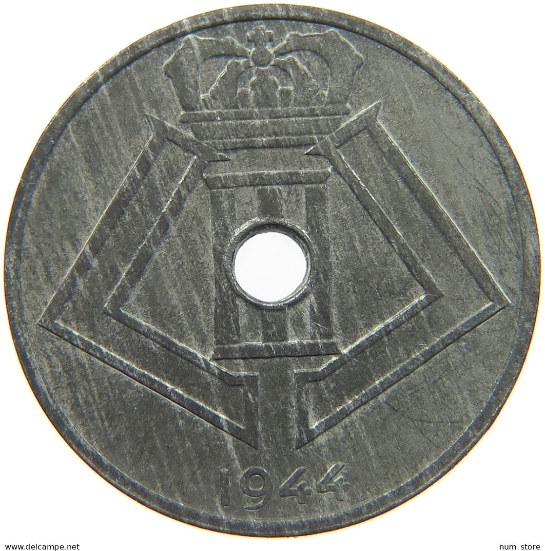 BELGIUM 25 CENTIMES 1944 #c020 0395 - 25 Cent