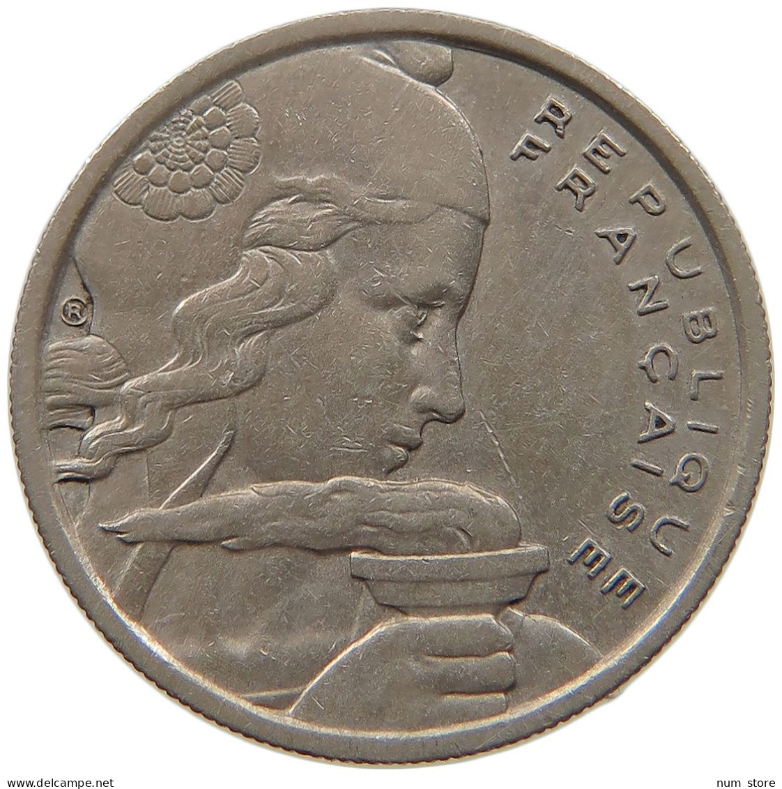 FRANCE 100 FRANCS 1955 B #s079 0697 - 100 Francs