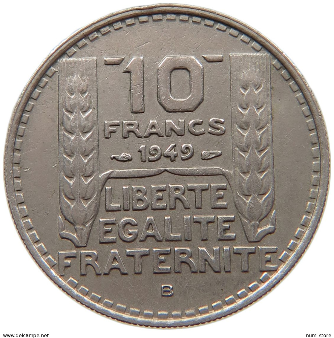 FRANCE 10 FRANCS 1949 B #c064 0291 - 10 Francs