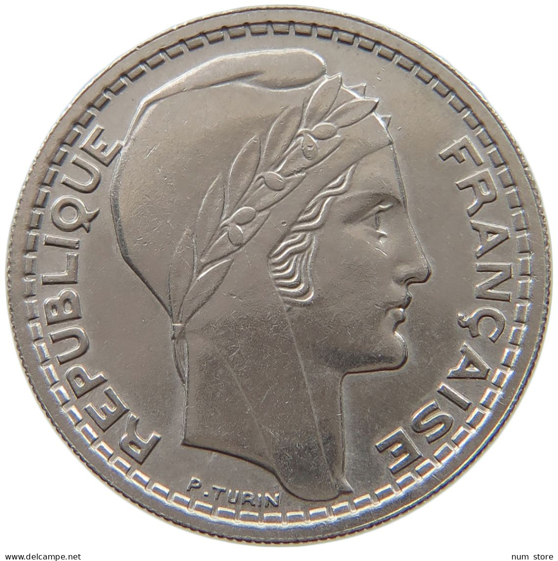 FRANCE 10 FRANCS 1947 B #a014 0849 - 10 Francs