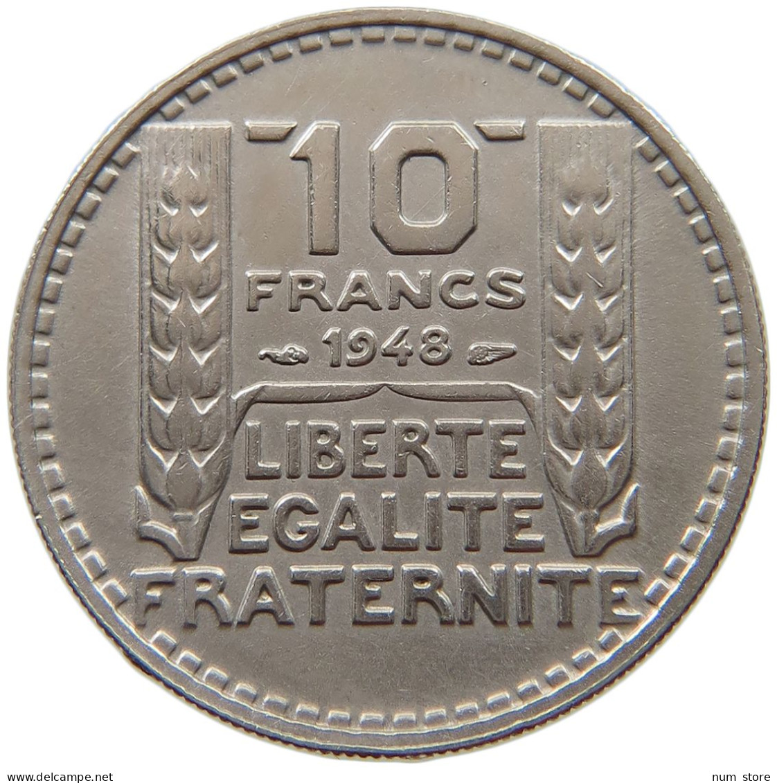 FRANCE 10 FRANCS 1948 #a014 0955 - 10 Francs