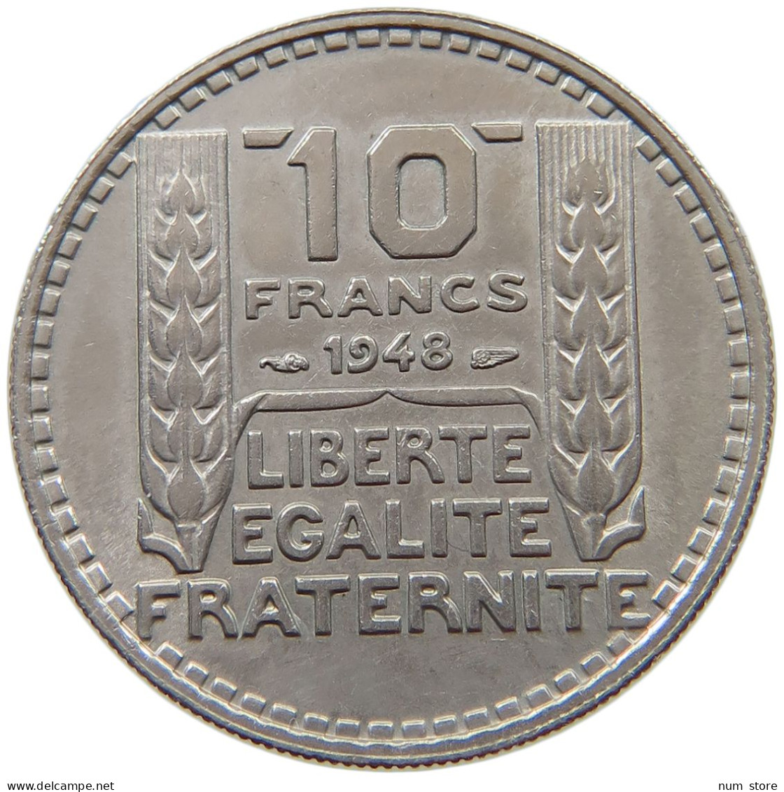 FRANCE 10 FRANCS 1948 #a014 0865 - 10 Francs
