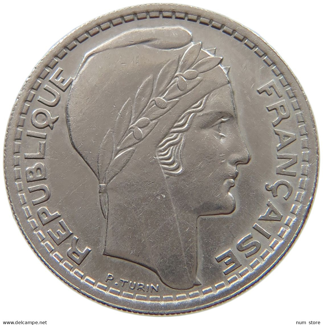 FRANCE 10 FRANCS 1947 #a014 0951 - 10 Francs