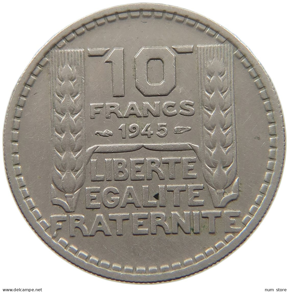 FRANCE 10 FRANCS 1945 #c077 0435 - 10 Francs