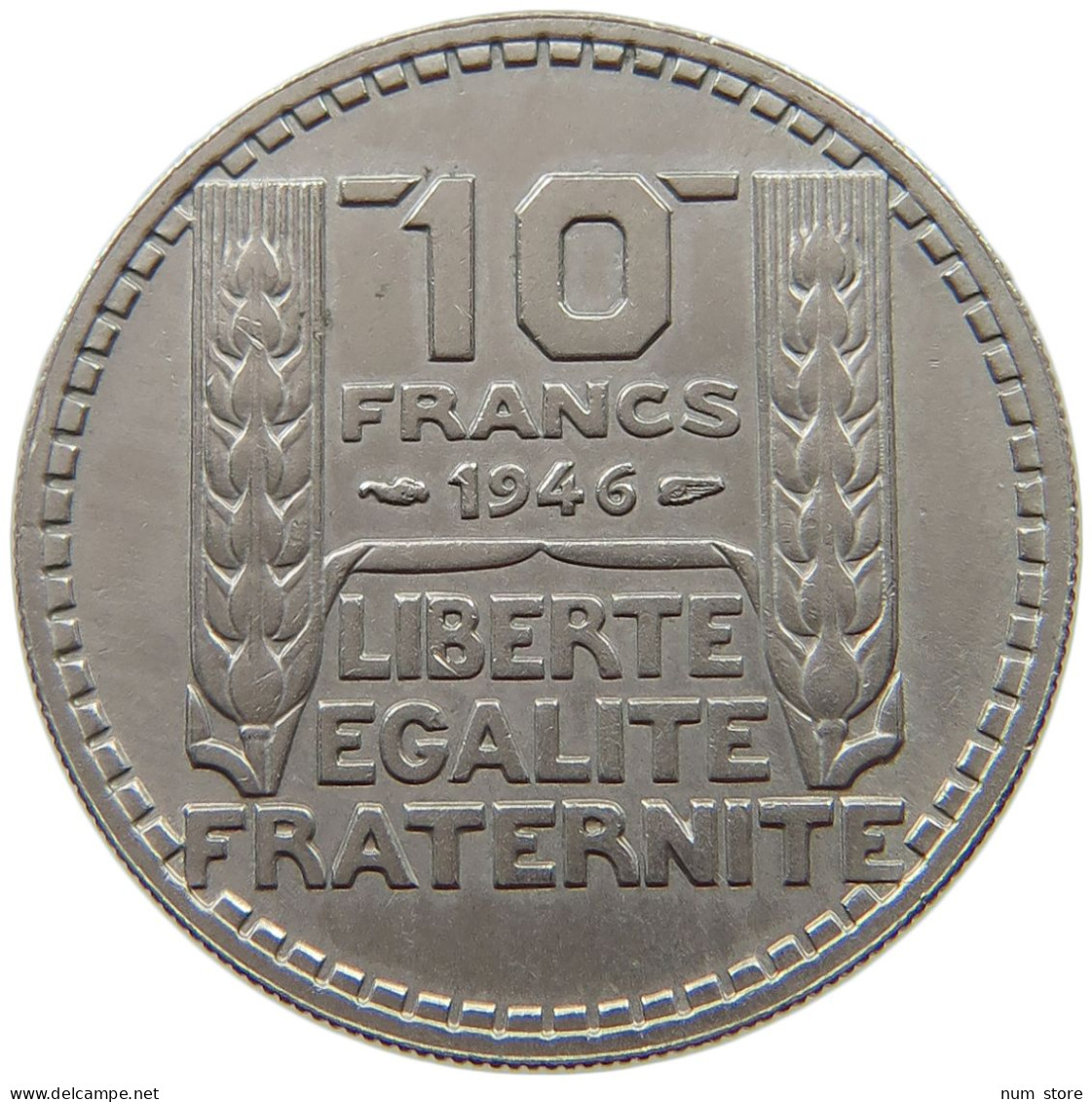 FRANCE 10 FRANCS 1946 #a015 0703 - 10 Francs