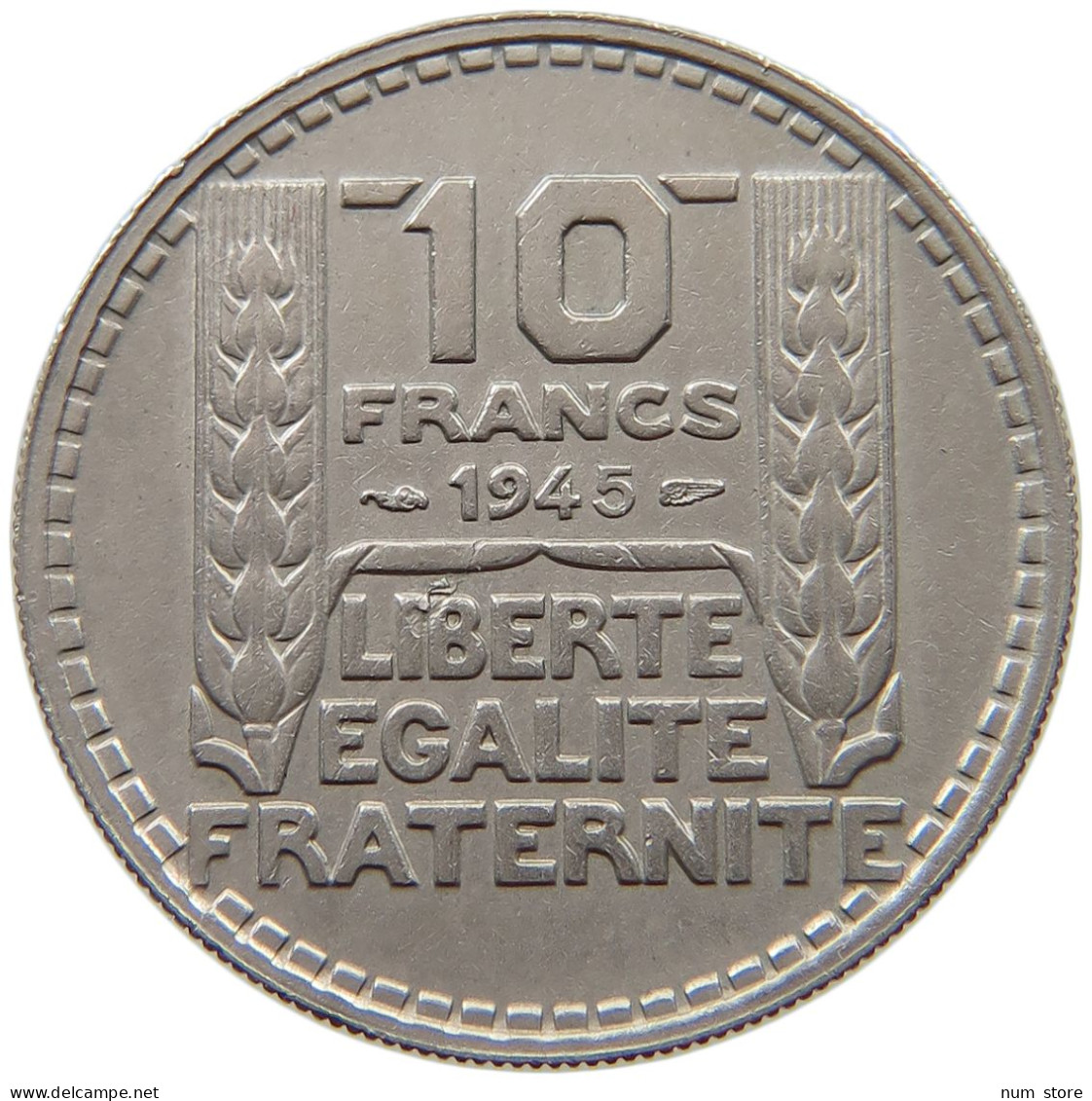 FRANCE 10 FRANCS 1945 #a014 0847 - 10 Francs