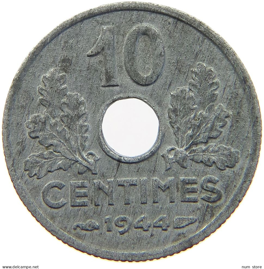 FRANCE 10 CENTIMES 1944 #c029 0281 - 10 Centimes