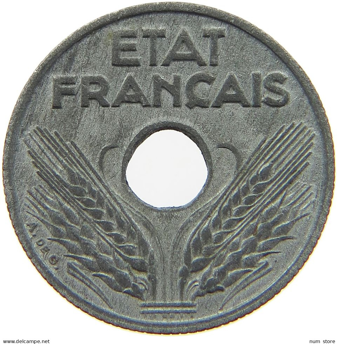 FRANCE 10 CENTIMES 1943 #c007 0293 - 10 Centimes