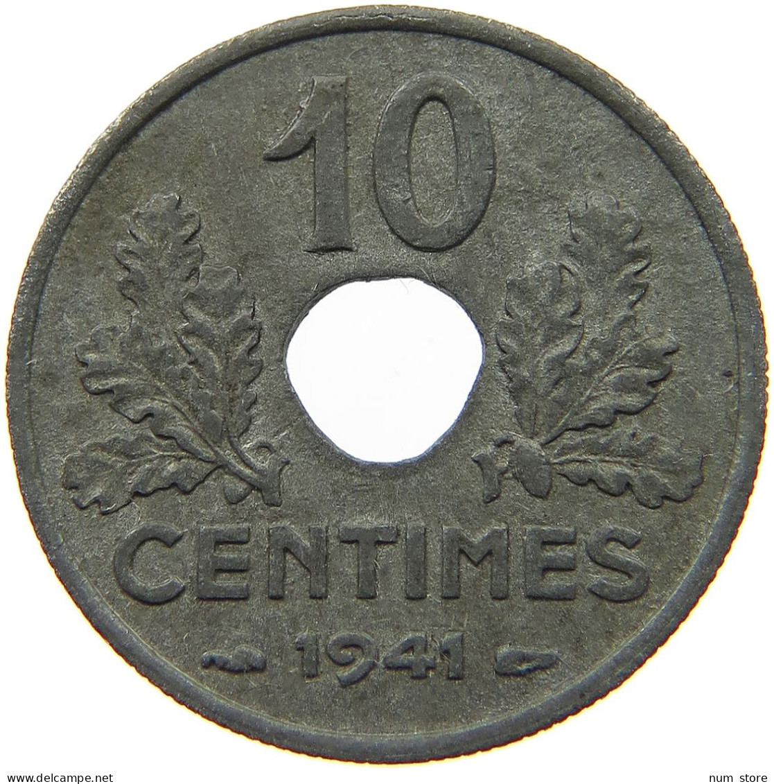 FRANCE 10 CENTIMES 1941 #c084 0815 - 10 Centimes