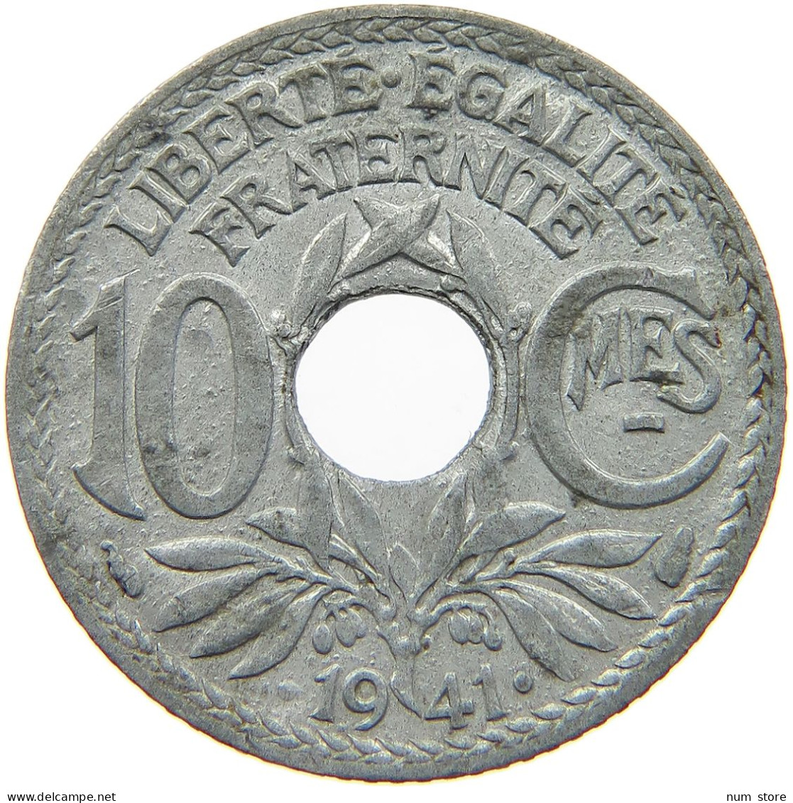 FRANCE 10 CENTIMES 1941 #c084 0709 - 10 Centimes