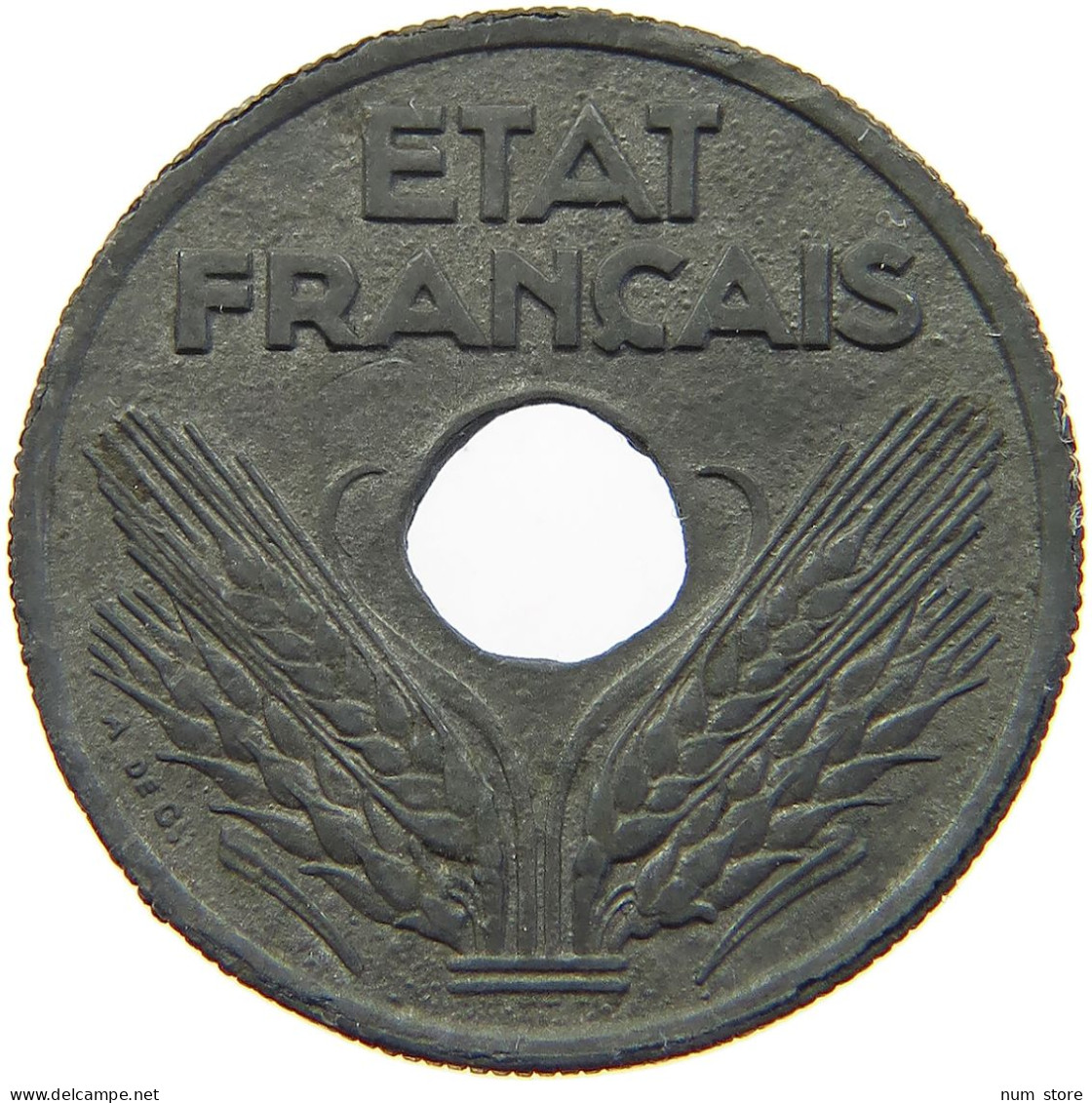 FRANCE 10 CENTIMES 1941 #a006 0309 - 10 Centimes