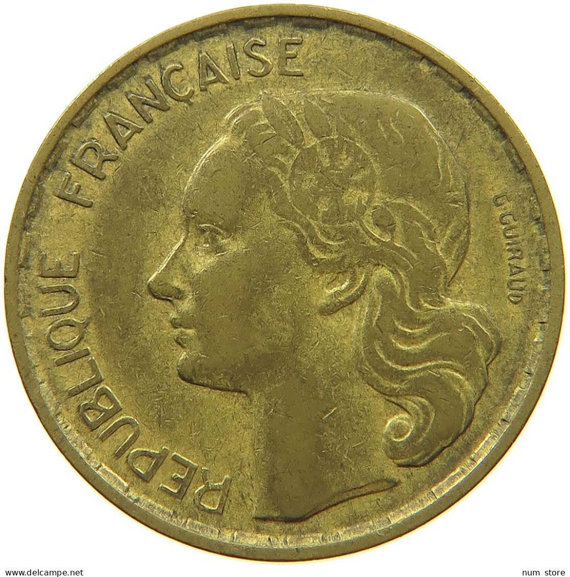 FRANCE 20 FRANCS 1953 B #s080 0531 - 20 Francs