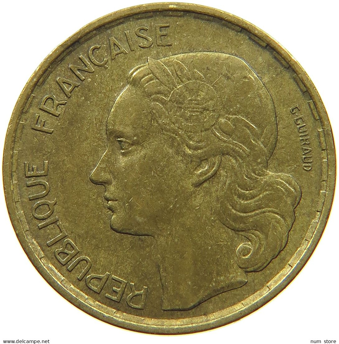 FRANCE 20 FRANCS 1953 #s080 0515 - 20 Francs