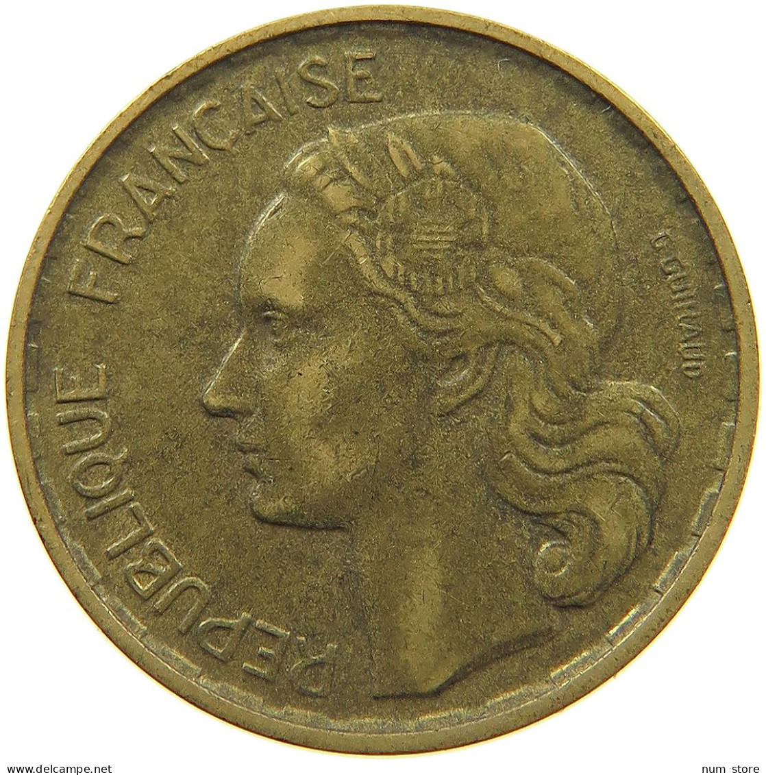 FRANCE 20 FRANCS 1953 #c075 0483 - 20 Francs