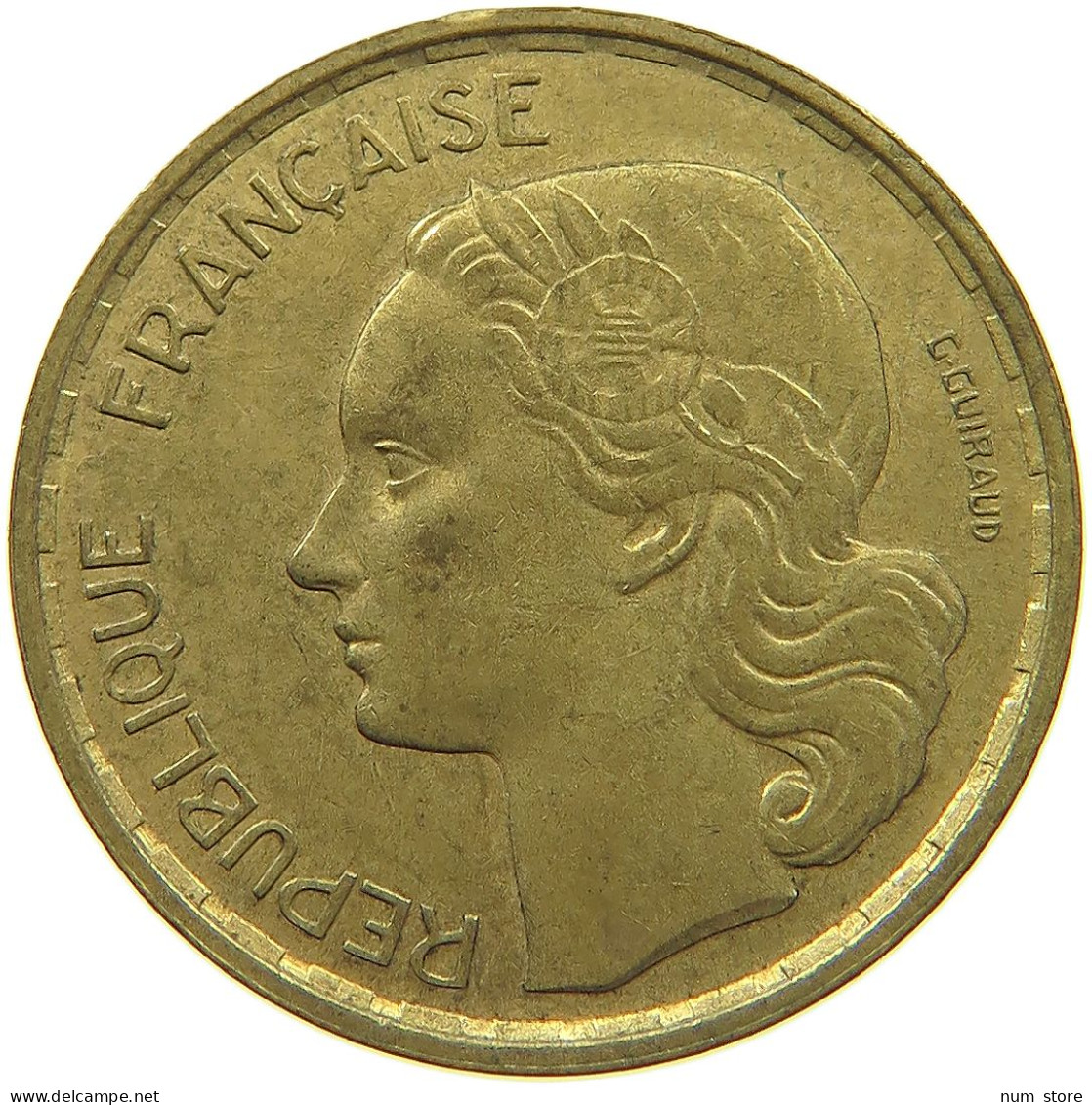 FRANCE 20 FRANCS 1953 #c075 0479 - 20 Francs