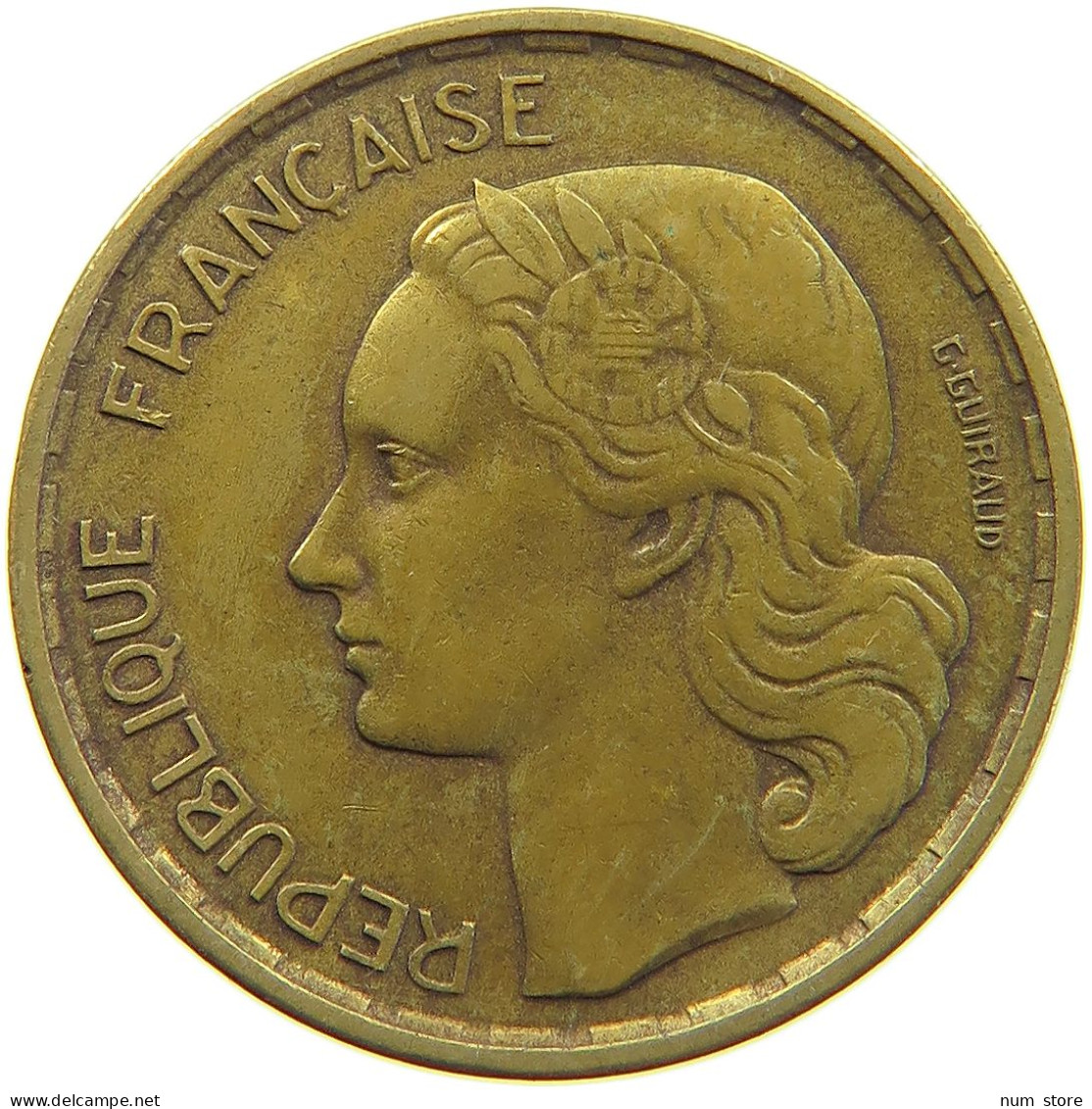 FRANCE 20 FRANCS 1953 #c067 0321 - 20 Francs