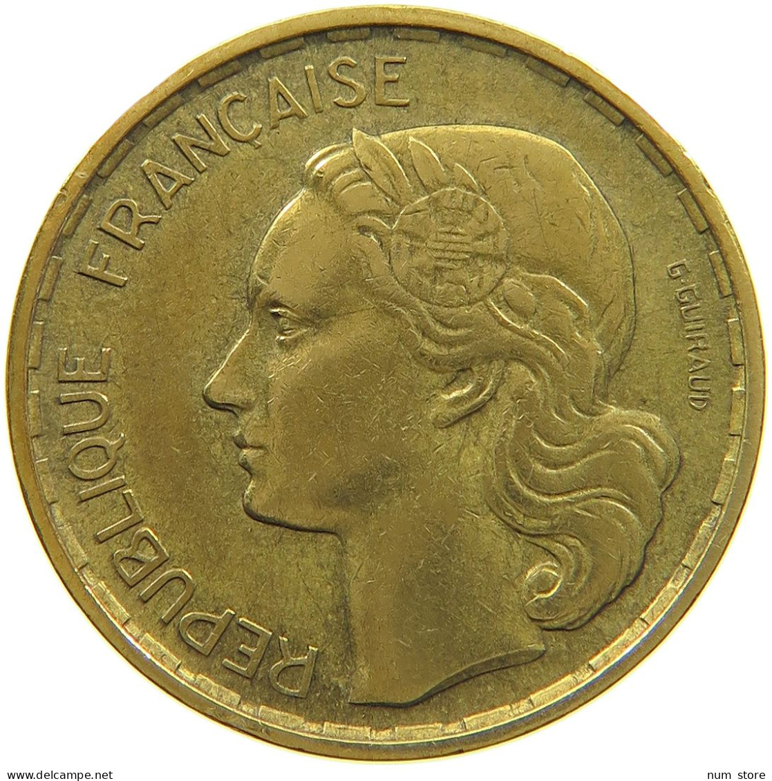 FRANCE 20 FRANCS 1953 #a074 0111 - 20 Francs