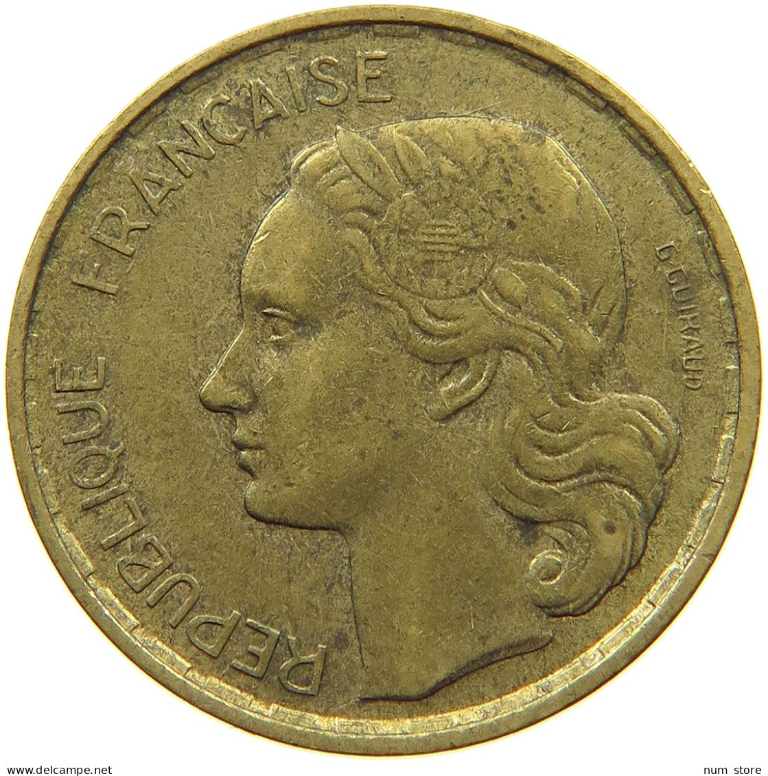 FRANCE 20 FRANCS 1952 B #s066 0395 - 20 Francs