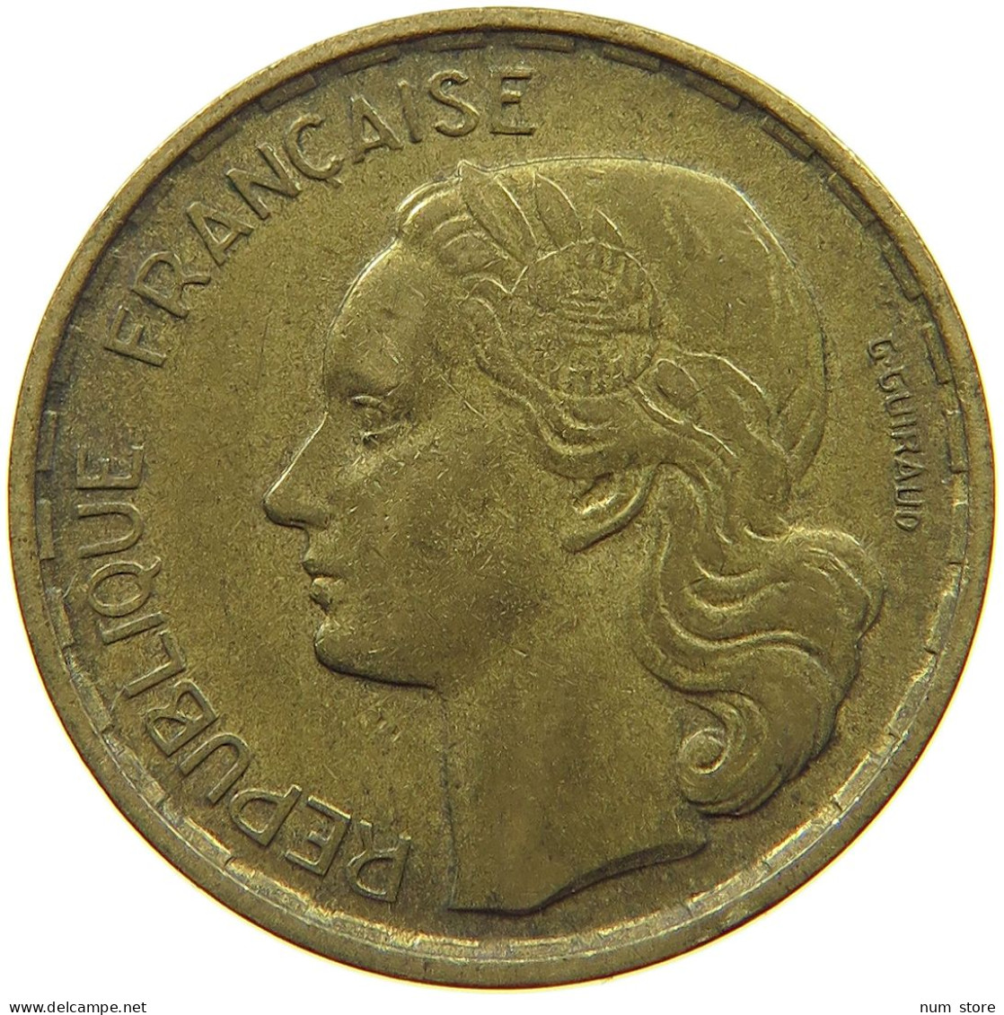 FRANCE 20 FRANCS 1952 #s066 0409 - 20 Francs