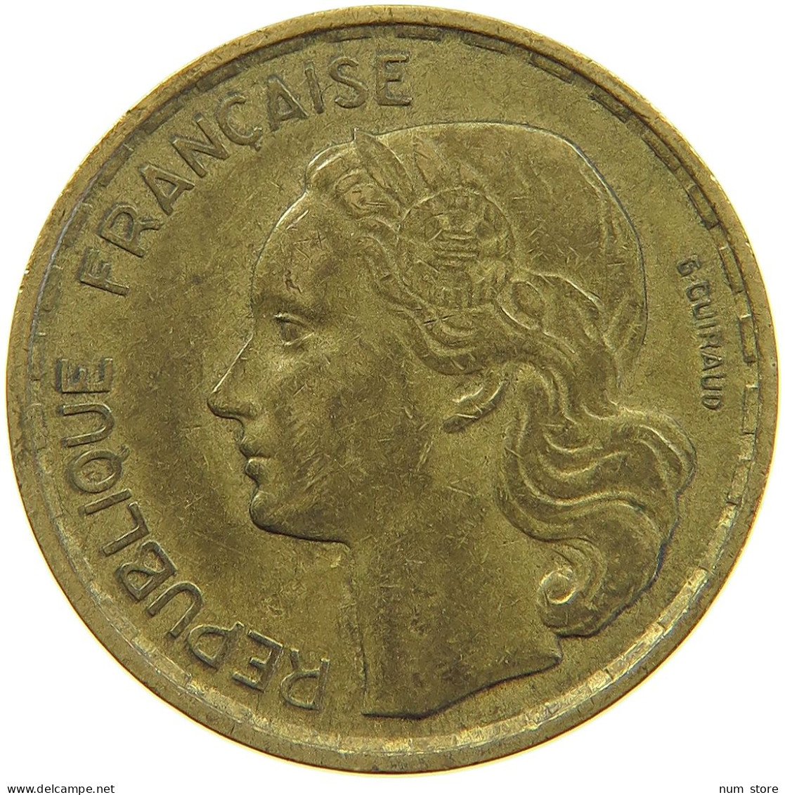 FRANCE 20 FRANCS 1952 #c067 0325 - 20 Francs