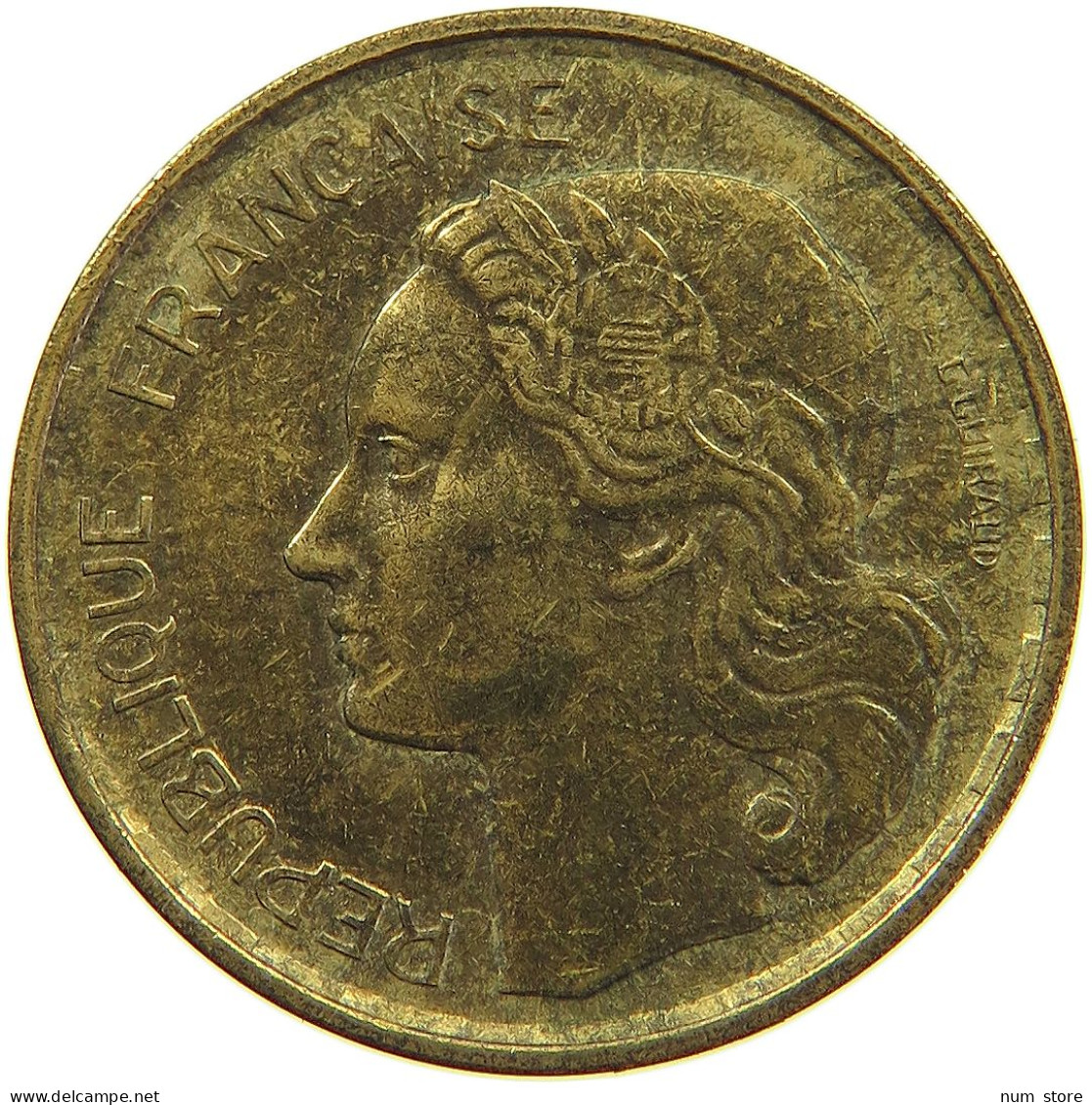 FRANCE 20 FRANCS 1952 #c075 0481 - 20 Francs