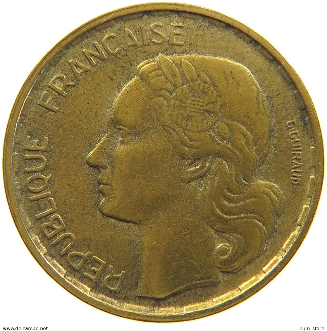 FRANCE 20 FRANCS 1952 #a064 0761 - 20 Francs