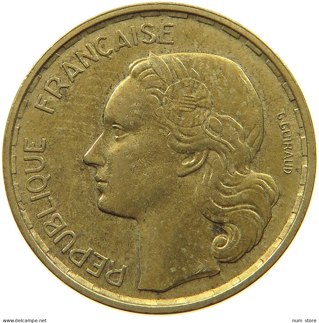 FRANCE 20 FRANCS 1951 B #a019 0721 - 20 Francs