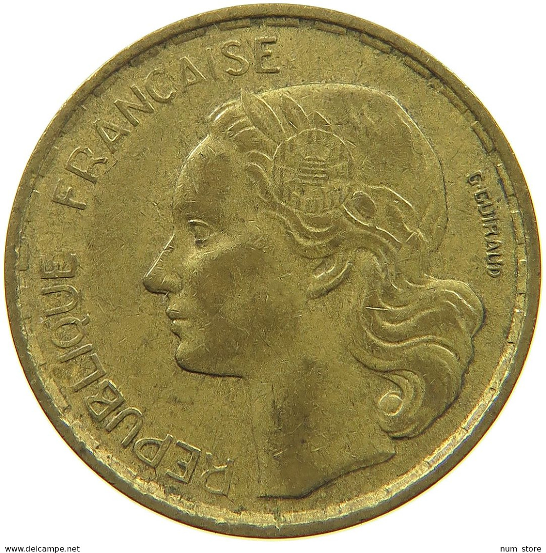 FRANCE 20 FRANCS 1951 #c075 0475 - 20 Francs