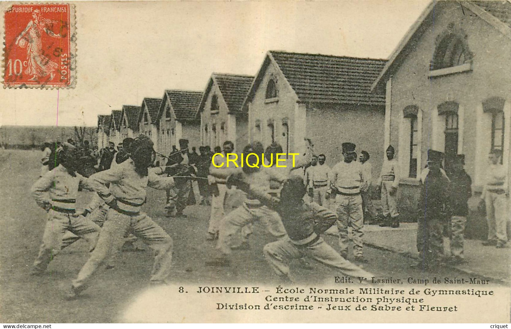 Escrime, Jeux De Sabre Et De Fleuret à Joinville - Schermen