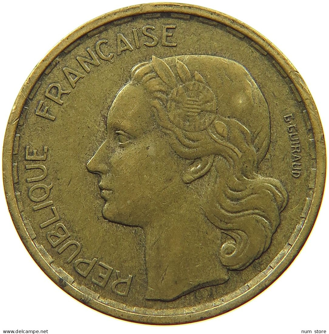 FRANCE 20 FRANCS 1950 #s073 0609 - 20 Francs