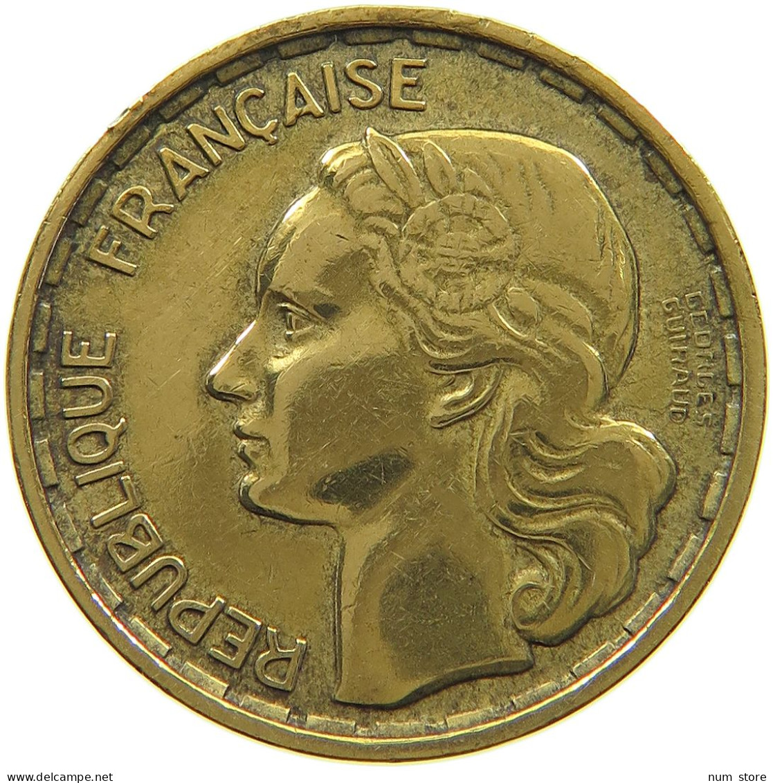 FRANCE 20 FRANCS 1950 B #a074 0107 - 20 Francs