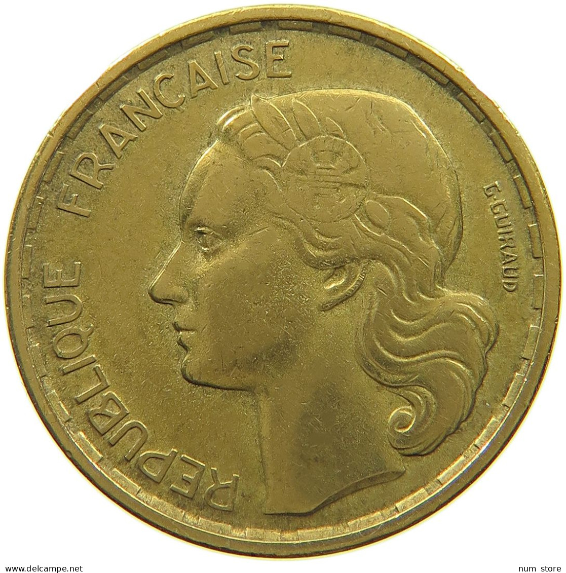 FRANCE 20 FRANCS 1950 #a074 0105 - 20 Francs