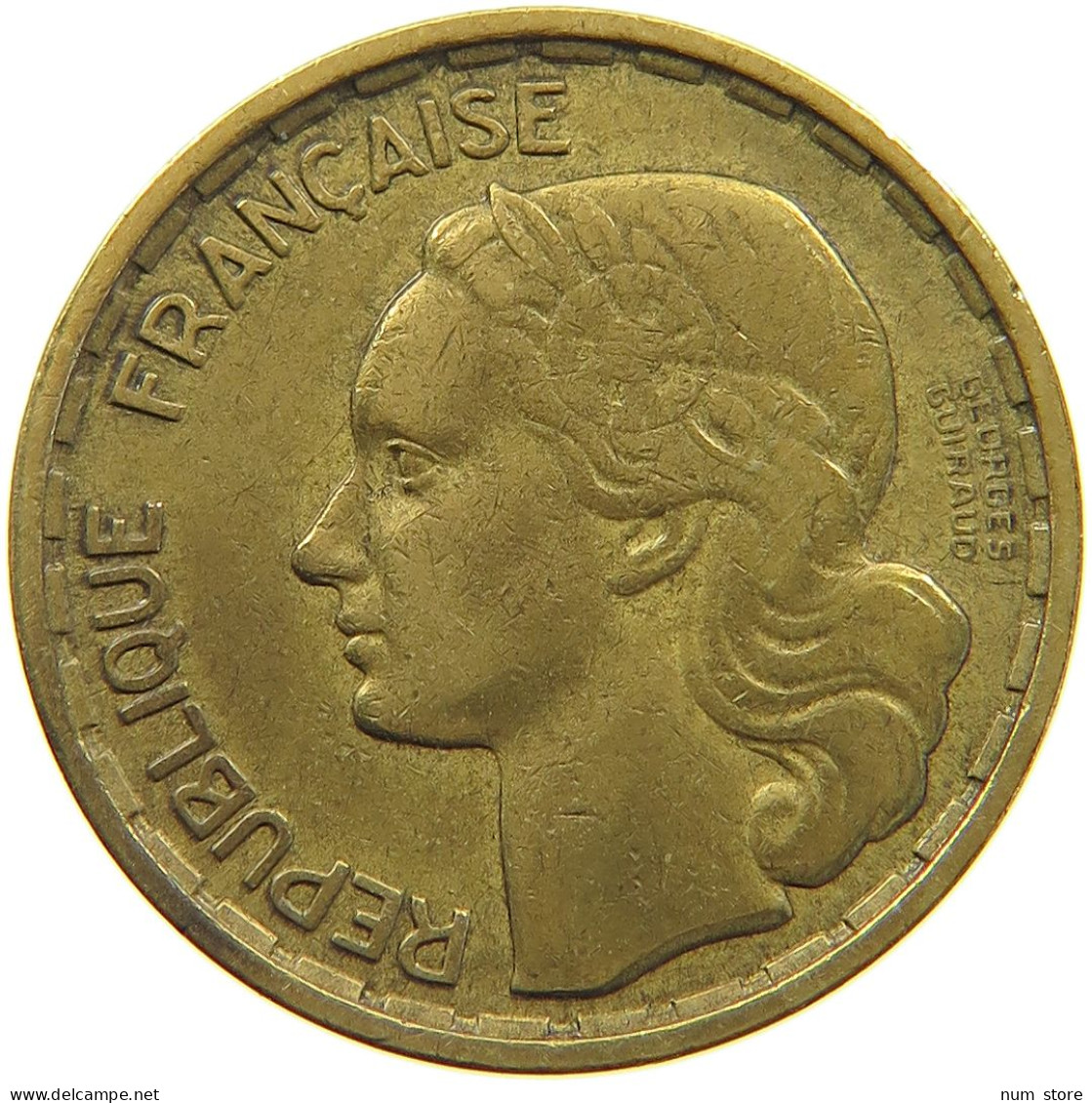 FRANCE 20 FRANCS 1950 #a047 0215 - 20 Francs